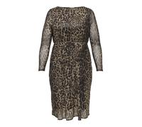 ONLY CARMAKOMA - CARFOREST LIFE LS BOATNECK BLK DRESS JRS black, M-46/48