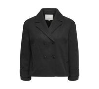 ONLY CARMAKOMA - CARFREJA LIFE SHORT DB JACKET OTW NOOS dark grey melange - Gr. - 46