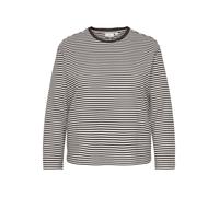 ONLY CARMAKOMA - CARFREJA STRIPE L/S WIDE SLEEVE JRS Coffee Bean - Gr. - 44
