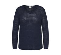 ONLY CARMAKOMA - CARGEENA L/S V-NECK KNT Navy Blazer, XL-54