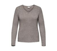 ONLY CARMAKOMA Cargeena L/S V-Neck KNT Noos