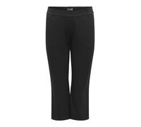 ONLY CARMAKOMA - CARGOLDTRASH HW STR CULOTTE PANT NOOS Black - Gr. - 32