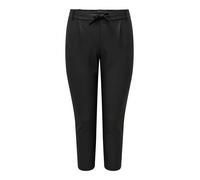 ONLY CARMAKOMA - CARGOLDTRASH LIFE EASY COATED PANT PNT black - Gr. - 32