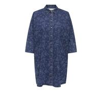 ONLY CARMAKOMA - CARGRACE 3/4 ROSE DNM DRESS PIM medium blue denim - Gr. - 46