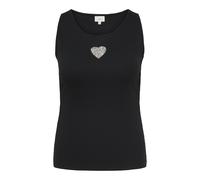 ONLY CARMAKOMA - CARIRIS TANK TOP JRS Black - Gr. - 44