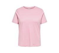 ONLY CARMAKOMA - CARJEN S/S JEANS TEE JRS NOOS Romance Rose - Gr. - S-42/44