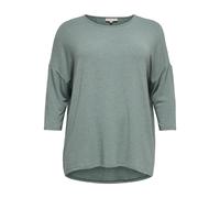ONLY CARMAKOMA - CARLAMOUR 3/4 TOP JRS NOOS chinois green - Gr. - S-42/44