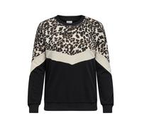 ONLY CARMAKOMA - CARLEOBLOCK L/S O-NECK SWEAT JRS Black - Gr. - M-46/48