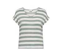 ONLY CARMAKOMA - CARLIRA LIFE S/S V-NECK TOP JRS NOOS Chinois Green - Gr. - L-50/52
