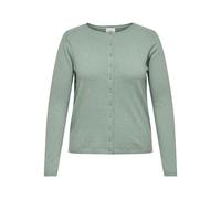 ONLY CARMAKOMA - CARLOYAL LS O-NECKBU CARDI KNT NOOS Chinois Green - Gr. - L-50/52