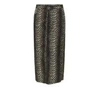 ONLY CARMAKOMA Carmadison Hw AOP Long Skirt PNT , Black/LEO , 46