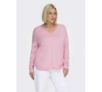 ONLY CARMAKOMA - CARMARGARETA LS PULLOVER KNT NOOS light pink - Gr. - L-50/52
