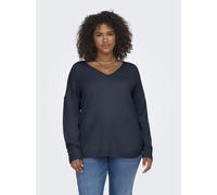 ONLY CARMAKOMA - CARMARGARETA LS PULLOVER KNT NOOS Ombre Blue - Gr. - 52