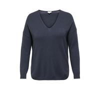 ONLY CARMAKOMA - CARMARGARETA LS PULLOVER KNT NOOS ombre blue, M-46/48
