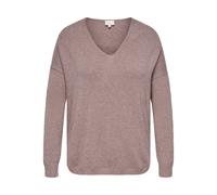 ONLY CARMAKOMA - CARMARGARETA LS PULLOVER KNT NOOS Rose Brown - Gr. - M-46/48
