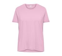 ONLY CARMAKOMA - CARMOSTER S/S FOLD UP TOP JRS NOOS Pink Lady - Gr. - 52