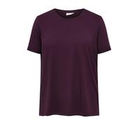 ONLY CARMAKOMA - CARMOSTER S/S FOLD UP TOP JRS NOOS Winetasting - Gr. - 48