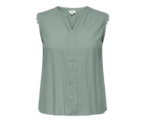 ONLY CARMAKOMA - CARMUMI S/L TOP WVN NOOS Jadeite - Gr. - 44