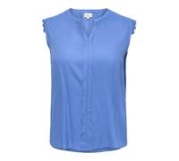 ONLY CARMAKOMA - CARMUMI S/L TOP WVN NOOS Ultramarine - Gr. - 52
