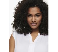 ONLY CARMAKOMA - CARMUMI S/L TOP WVN NOOS White - Gr. - 44