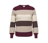 ONLY CARMAKOMA - CARNEW DARIA L/S STRIPE PULLOVER KNT, XL-54