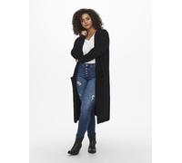 ONLY CARMAKOMA - CARNEW ESLY LS OPEN LONG CARD NOOS black, S-42/44