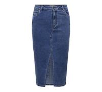 ONLY CARMAKOMA - CARSIRI FRONT SLIT SKIRT DNM GUA NOOS Medium Blue Denim - Gr. - 54