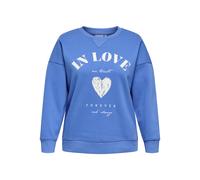 ONLY CARMAKOMA - CARSOFIA L/S WORD O-NECK SWT JRS - Gr. - M-46/48