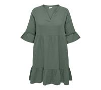 ONLY CARMAKOMA - CARTHYRA 3/4 PEPLUM DRESS WVN - Gr. - 42