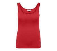 ONLY CARMAKOMA - CARTIME LIFE TANK TOP JRS mars red, M-46/48