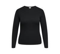 ONLY CARMAKOMA - CARVAL L/S O-NECK TOP JRS NOOS Black, XL-54