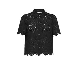 ONLY CARMAKOMA - CARVALAIS S/S SHIRT WVN NOOS Black - Gr. - 44