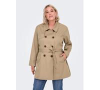 Only Carmakoma Damen Carvalerie Trenchcoat OTW Noos, Ginger Root, l