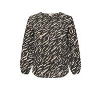 ONLY CARMAKOMA - CARVICA LIFE L/S V-NECK TOP WVN NOOS brush - Gr. - 42