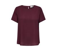 ONLY CARMAKOMA - CARVICA LIFE SS TOP WVN NOOS tawny port - Gr. - 44