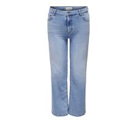 ONLY CARMAKOMA - CARWILLY HW WIDE DNM TAI006 NOOS Light Blue Denim - Gr. - 32
