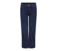 Only CARWILLY HW WIDE CRO 50W / 32L Dark Blue Denim 15304225 (799521) Blau W 50 L 32