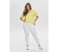 ONLY CARMAKOMA - CARWILLY REG SK ANK RW DNM CROWHITE white - Gr. - 32
