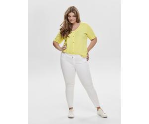 ONLY CARMAKOMA - CARWILLY REG SK ANK RW DNM CROWHITE white - Gr. - 32