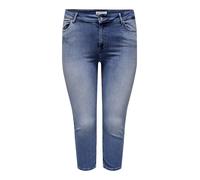 ONLY CARMAKOMA - CARWILLY REG WAIST DNM CAPRI NOOS medium blue denim - Gr. - 50