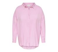 ONLY CARMAKOMA - CARZAZIMA L/S LOOSE SHIRT WVN NOOS Pink Lady - Gr. - 52