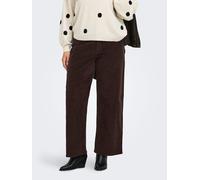 ONLY Carmakoma Cordhose in Braun - Größe 42/L32 | Damenhosen