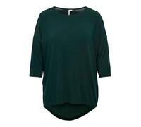 ONLY Carmakoma Damen 3/4 Arm T-Shirt Große Größen Curvy Plus Size Longsleeve Übergröße Oberteil