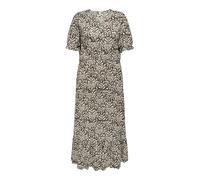 Only Carmakoma Damen Carchianti S/S Long Dress WVN Noos, Tarmac, 42 EU