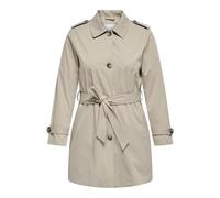 ONLY CARMAKOMA Damen Cardisa Life Sb Trenchcoat OTW Noos, Island Fossil, 42