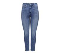 ONLY CARMAKOMA Damen Caremily Stretch Hw St Ak DNM Cro005, Medium Blue Denim, 50W / 32L EU