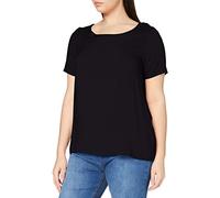 ONLY Carmakoma Damen CARFIRSTLY Life SS TOP NOOS T-Shirt Black 44 große größen