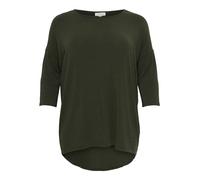 ONLY CARMAKOMA Damen Carlamour 3/4 Jrs Noos Top, Kalamata, S-42/44