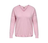 ONLY CARMAKOMA - CARMARGARETA LS PULLOVER KNT NOOS light pink - Gr. - M-46/48
