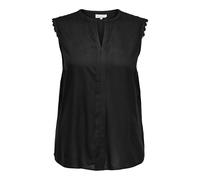 Only Carmakoma Umi Sleeveless Blouse Schwarz 54 Frau (Herstellerartikelnummer: 15187018-Black-54)
